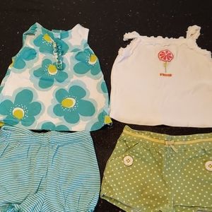 Two 12 month little girl outfits